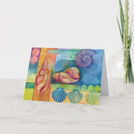 Muscheln Karte (Vorderseite)