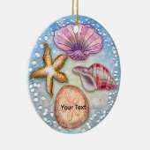 Muscheln Keramik Ornament (Rechts)