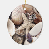 Muscheln Keramik Ornament (Links)