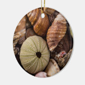 Muscheln Keramik Ornament (Links)