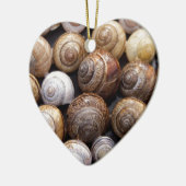 Muscheln Keramik Ornament (Links)