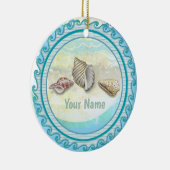 Muscheln Keramik Ornament (Rechts)