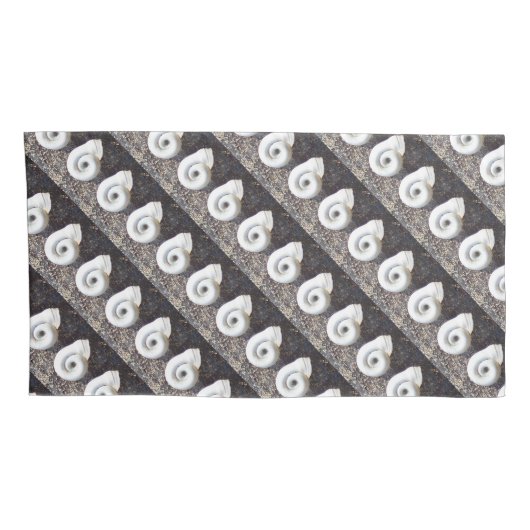 Muscheln Kissenbezug (Rückseite-Rechts)