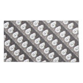 Muscheln Kissenbezug (Rückseite-Links)