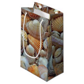 Muscheln Kleine Geschenktüte (Vorderseite Schrägansicht)