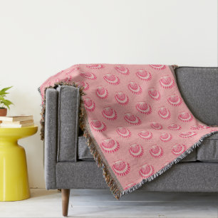 Muscheln - Korallen und Pfirsich Decke
