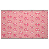 Muscheln - Korallenfarben Stoff (Fat Quarter (45,7 x 55,9 cm))