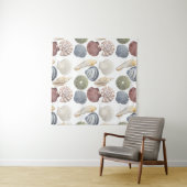 Muscheln Küstenstrand Wandteppich (Beispiel (Horizontal))