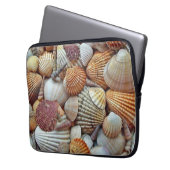 Muscheln Laptopschutzhülle (Vorderseite Links)