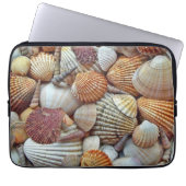 Muscheln Laptopschutzhülle (Vorderseite)