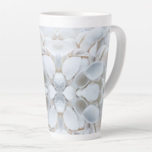Muscheln Latte Tasse (Rechte Ecke)