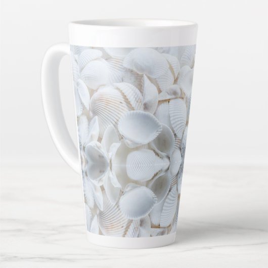 Muscheln Latte Tasse (Linke Ecke)