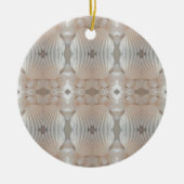 Muscheln Liebe, romantische exotische tropische Br Keramikornament (Vorne)