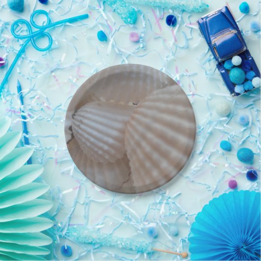 Muscheln Liebe, Summer Beach Picnic, Papiertafel Pappteller (Party)