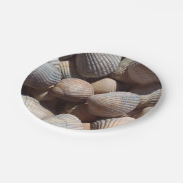 Muscheln Liebe, Summer Beach Picnic, Papiertafel Pappteller