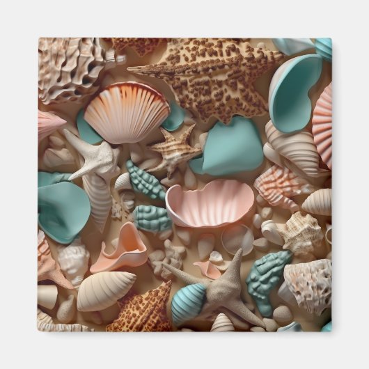 Muscheln Magnet (Vorne)