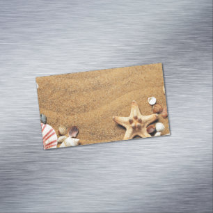 Muscheln Magnetische Visitenkarte