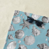 Muscheln. Maritim. Strandtuch (Beispiel)