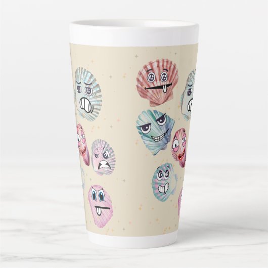 Muscheln Milchtasse (Vorderseite)