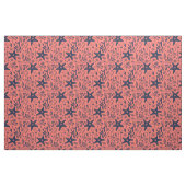 Muscheln mit Korallenhintergrund Stoff (Yard (91,4 cm))