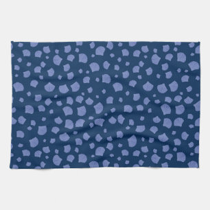Muscheln Navy Blau Strand Conch Sammler Sommer Geschirrtuch