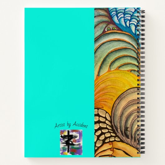 Muscheln Notizblock (Rückseite)