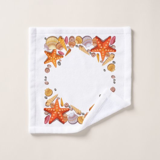 "Muscheln" Original Bath Towel Set (Waschlappen)