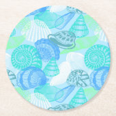 Muscheln Paper Untersetzer (Vorderseite)