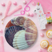 Muscheln Papierplatte Pappteller (Party)