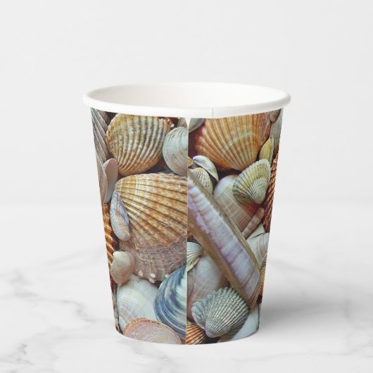 Muscheln Pappbecher (Rechts)