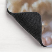 Muscheln & Perlen Eleganter gestrichener Strand Mousepad (Ecke)