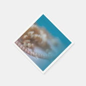 Muscheln & Perlen Eleganter Wedding Jewels Beach Serviette (Ecke)