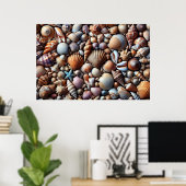 Muscheln Poster (Heimbüro)