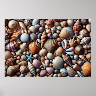 Muscheln Poster