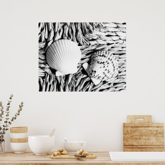 Muscheln Poster (Küche)