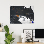 "Muscheln" Poster (Heimbüro)