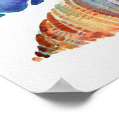 Muscheln Poster (Ecke)