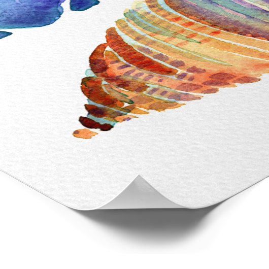 Muscheln Poster (Ecke)