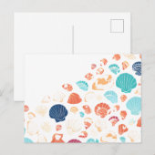 Muscheln Postkarte (Vorne/Hinten)