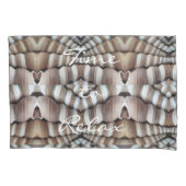 Muscheln Romantischer Strandsommer Elegantes Muste Kissenbezug (Vorderseite-Links)