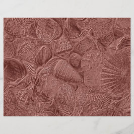 Muscheln Rose Goldener Ozean Beach Elegante Dekora