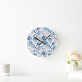 Muscheln Runde Wanduhr (Zuhause)