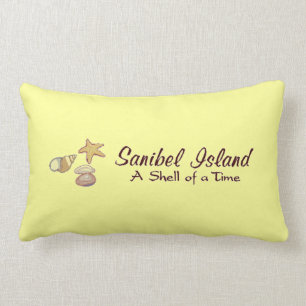 Muscheln Sanibel Insel-, Florida Lendenkissen