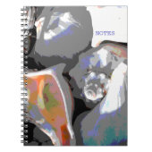 Muscheln schließen notizblock (Vorderseite)