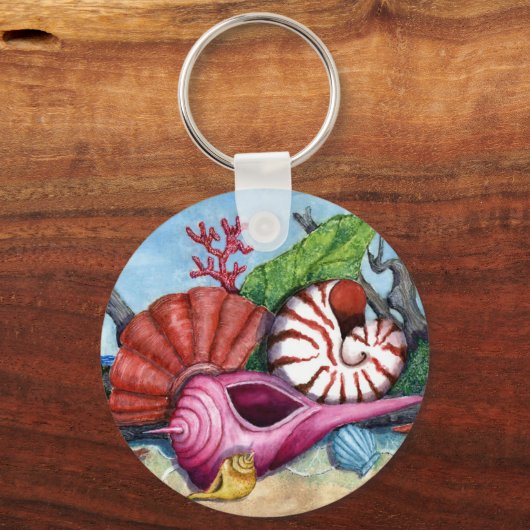 Muscheln Schlüsselanhänger (Vorderseite)