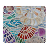 Muscheln Schneidebrett (Vorderseite)