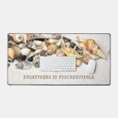Muscheln Schreibtischunterlage (Tastatur & Maus)