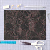 Muscheln Schwarzes Meer Seidenpapier (Handwerk)