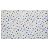 Muscheln, Seetang und weiße Stoffe (Fat Quarter (45,7 x 55,9 cm))