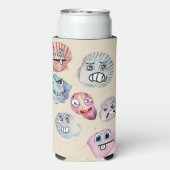 Muscheln Selters Dosenkühler (Seltzer Rückseite)